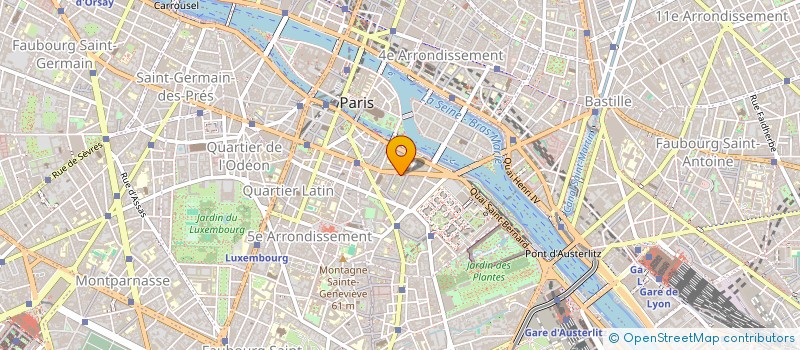 localisation de l'entreprise SYND.COPR. DU 6 RUE DES ECOLES  75005 PA  PARIS