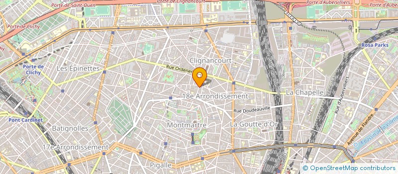 localisation de l'entreprise SYND.COPR. DU 6 RUE DUBAN 75016 PARIS RE  PARIS