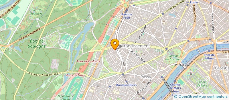 localisation de l'entreprise SYND COPR DU 6 RUE EUGENE       LABICHE  PARIS