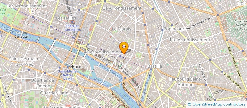 localisation de l'entreprise SYND.COPR. DU 6 RUE MALHER 75004 PARIS R  PARIS