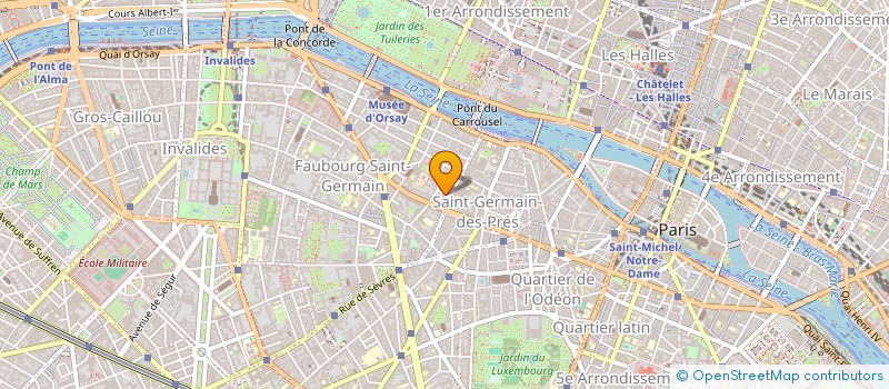 localisation de l'entreprise SYND COPR DU 6 RUE PERRONNET    75007 PA  PARIS