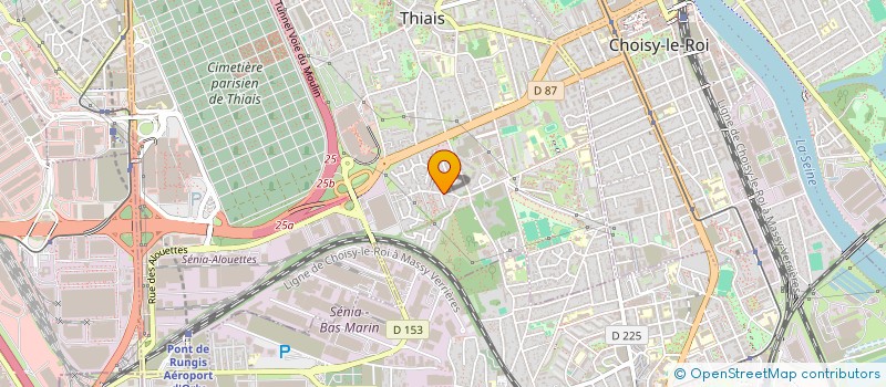 localisation de l'entreprise SYND COPR DU 6 RUE RENE PANHARD THIAIS à THIAIS