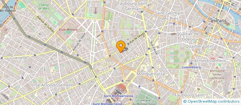 localisation de l'entreprise SYND COPR DU 6 RUE ST J B DE LA SALLE 75  PARIS 6