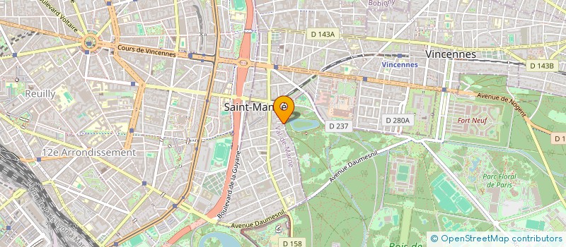 localisation de l'entreprise SYND COPR DU 60 RUE DE TOCQUEVILLE 75017 à SAINT-MANDE