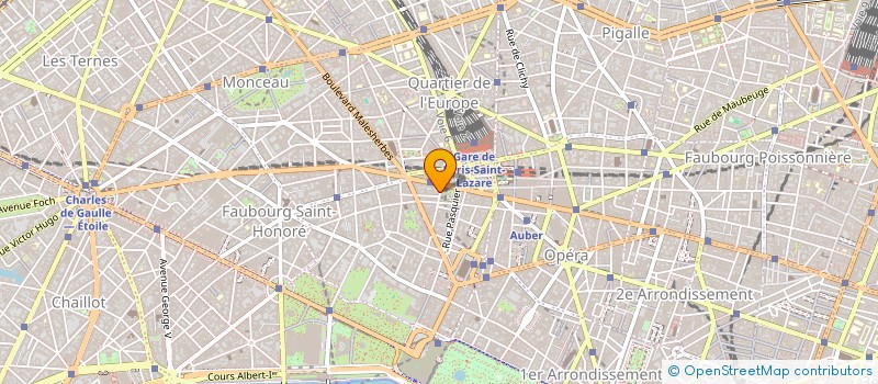 localisation de l'entreprise SYND.COPR. DU 61 RUE D'ANJOU    75008 PA  PARIS