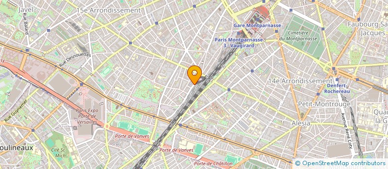 localisation de l'entreprise SYND COPR DU 62 RUE CASTAGNARY  75015PAR  PARIS