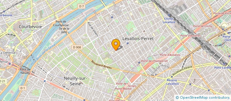 localisation de l'entreprise SYND.COPR. DU 62 RUE CHAPTAL 92LEVALL à LEVALLOIS-PERRET