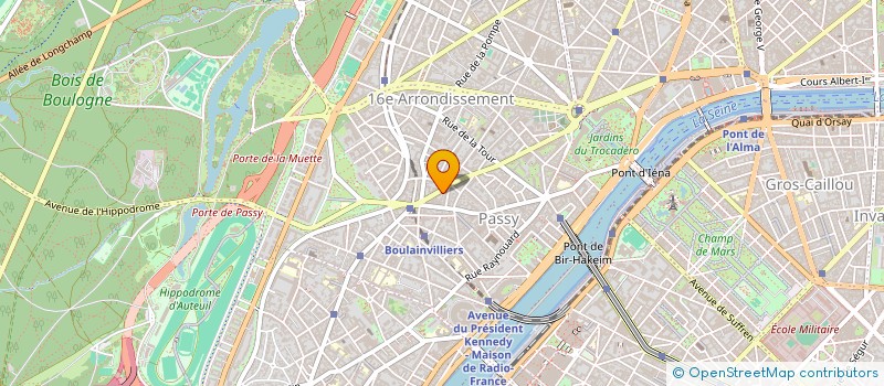 localisation de l'entreprise SYND COPR DU 62 RUE DE FLANDRE75019 PARI  PARIS