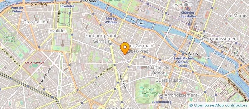 localisation de l'entreprise SYND COPR DU 62 RUE DES SAINT-PERES  PARIS