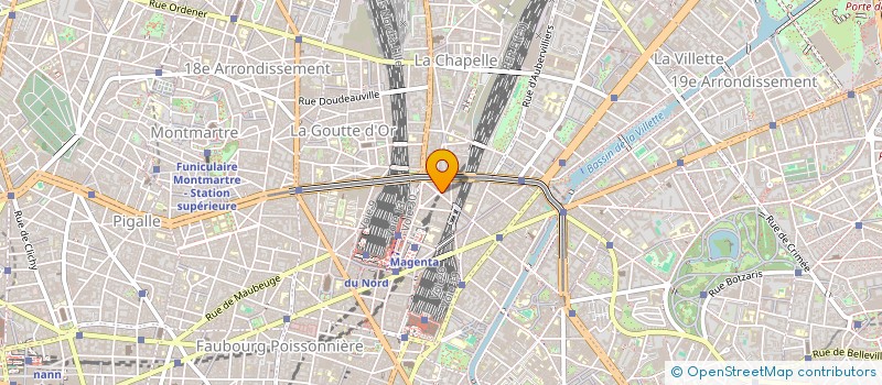 localisation de l'entreprise SYND COPR DU 62 RUE LOUIS BLANC 75010 PA  PARIS