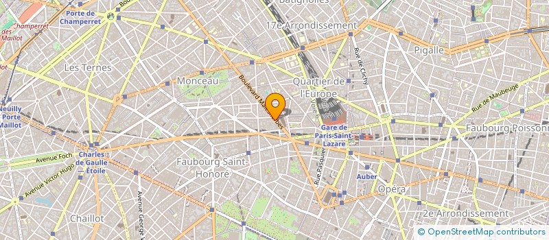 localisation de l'entreprise SYND.COPR. DU 63 BD MALESHERBES 75008 PA  PARIS