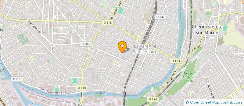 localisation de l'entreprise SYND COPR DU 64 RUE DE ROMAINVILLE ET 11 à SAINT-MAUR-DES-FOSSES