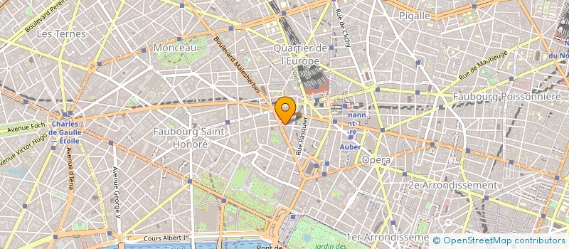 localisation de l'entreprise SYND COPR DU 64 RUE DES MATHURINS 75008  PARIS