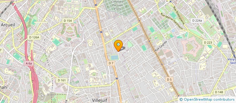localisation de l'entreprise SYND COPR DU 64 RUE EMILE ZOLA  94 VILLE à VILLEJUIF