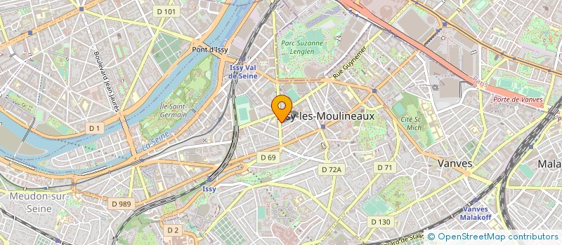 localisation de l'entreprise SYND COPR DU 67 BD GALLIENI 92 ISSY à ISSY-LES-MOULINEAUX