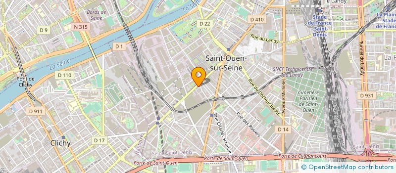 localisation de l'entreprise SYND.COPR. DU 67 BD VICTOR HUGO 93400 SA à SAINT-OUEN-SUR-SEINE