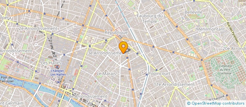 localisation de l'entreprise SYND.COPR. DU 67 RUE MONSIEUR LE PRINCE  PARIS