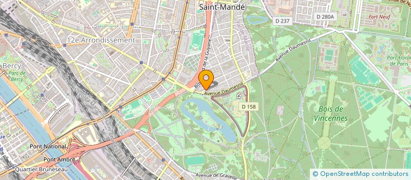 localisation de l'entreprise SYND.COPR. DU 68-70 AV HERBILLON à SAINT-MANDE