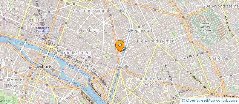 localisation de l'entreprise SYND.COPR. DU 68-70 BD RICHARD  WALLACE  PARIS