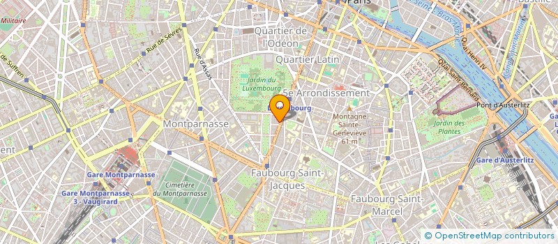 localisation de l'entreprise SYND.COPR. DU 68 BD SAINT MICHEL 75006 P  PARIS