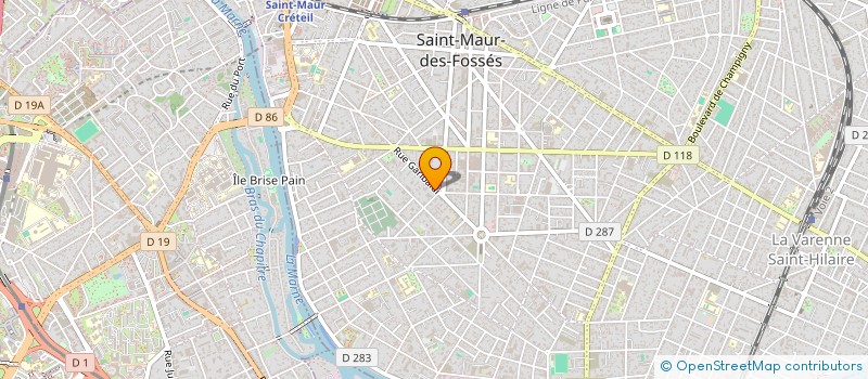 localisation de l'entreprise SYND.COPR. DU 68 RUE GARIBALDI  94 ST MA à SAINT-MAUR-DES-FOSSES