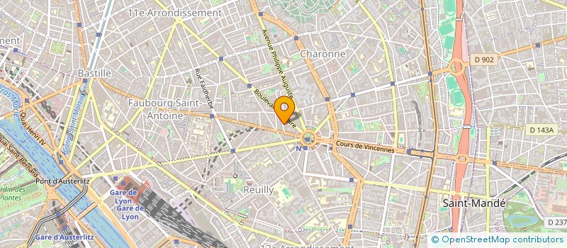 localisation de l'entreprise SYND COPR DU 69 RUE DE SEINE    75006 PA  PARIS