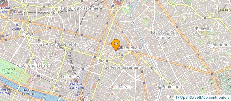 localisation de l'entreprise SYND.COPR. DU 7-9 CITE DU PETIT THOUARS  PARIS