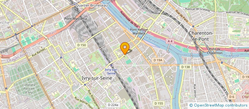 localisation de l'entreprise SYND.COPR. DU 7 9 RUE EDMEE GUILLOUX à IVRY-SUR-SEINE