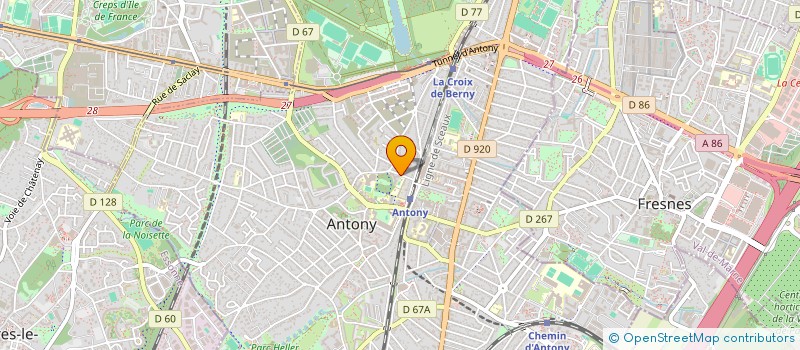 localisation de l'entreprise SYND.COPR. DU 7 A 13 RUE AUGUSTA 92 ANTO à ANTONY
