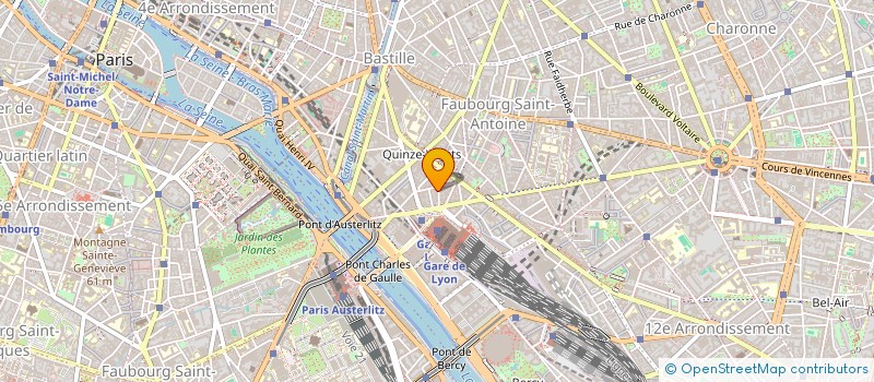 localisation de l'entreprise SYND.COPR. DU 7 B RUE MICHEL    CHASLES  PARIS