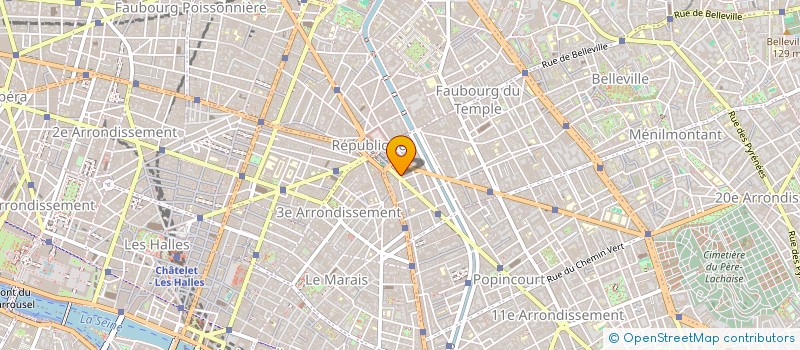 localisation de l'entreprise SYND COPR DU 7 BD VOLTAIRE 75011PARIS RE  PARIS