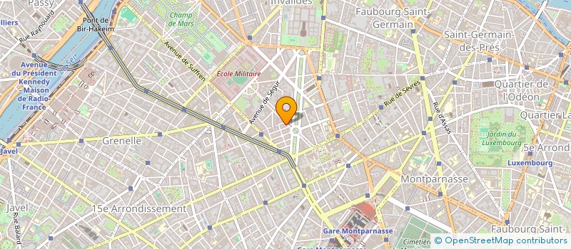 localisation de l'entreprise SYND COPR DU 7 RUE BARTHELEMY   75015 PA  PARIS