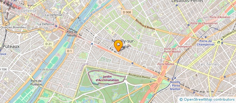localisation de l'entreprise SYND.COPR. DU 7 RUE DE L HOTEL DE VILLE à NEUILLY-SUR-SEINE