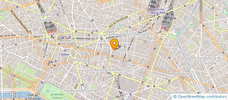 localisation de l'entreprise SYND COPR DU 7 RUE DU CARDINAL  MERCIER  PARIS