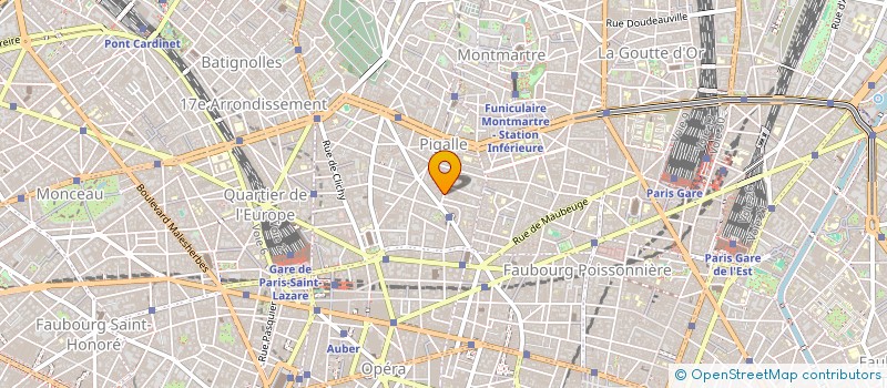 localisation de l'entreprise SYND COPR DU 7 RUE HENRI MONNIER 75009 P  PARIS