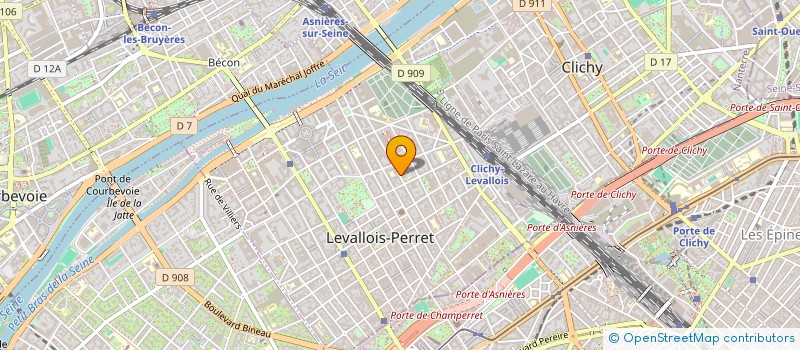 localisation de l'entreprise SYND COPR DU 7 RUE LA FAYETTE 75009 PA à LEVALLOIS-PERRET