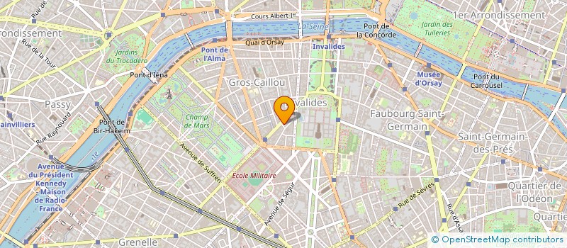 localisation de l'entreprise SYND.COPR. DU 7 RUE MAYET 75006 PARIS RE  PARIS
