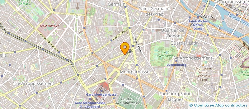 localisation de l'entreprise SYND.COPR. DU 71 B RUE DE       VAUGIRAR  PARIS