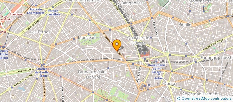 localisation de l'entreprise SYND COPR DU 73 BD MALESHERBES  75008 PA  PARIS