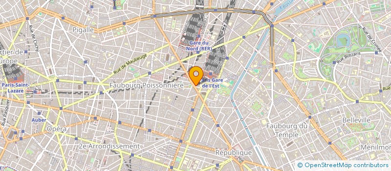 localisation de l'entreprise SYND COPR DU 74 BD DE MAGENTA   75010 PA  PARIS