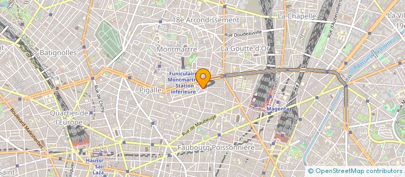 localisation de l'entreprise SYND COPR DU 74 RUE DE DUNKERQUE 75009 P  PARIS