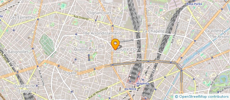 localisation de l'entreprise SYND.COPR. DU 74 RUE MYRHA 75018 PARIS R  PARIS