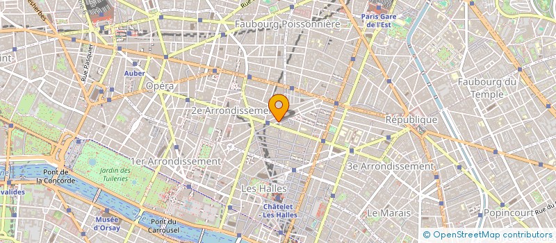 localisation de l'entreprise SYND.COPR. DU 75 RUE D ABOUKIR  75002 PA  PARIS