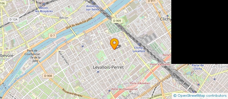 localisation de l'entreprise SYND COPR DU 76 BD RICHARD WALLACE à LEVALLOIS-PERRET