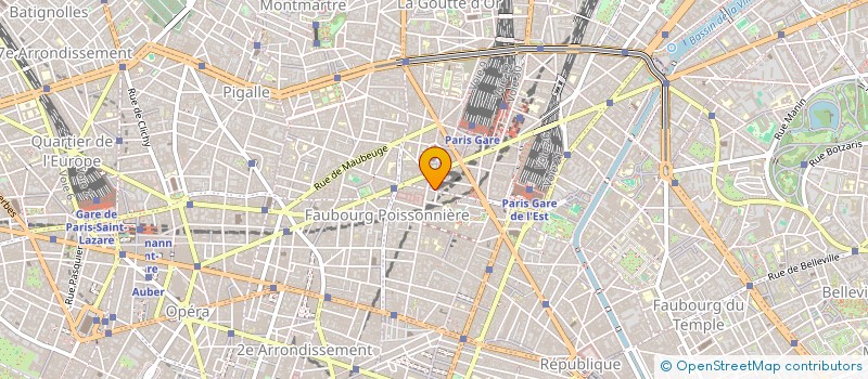 localisation de l'entreprise SYND.COPR. DU 76 RUE DE L OUEST PARIS 14  PARIS