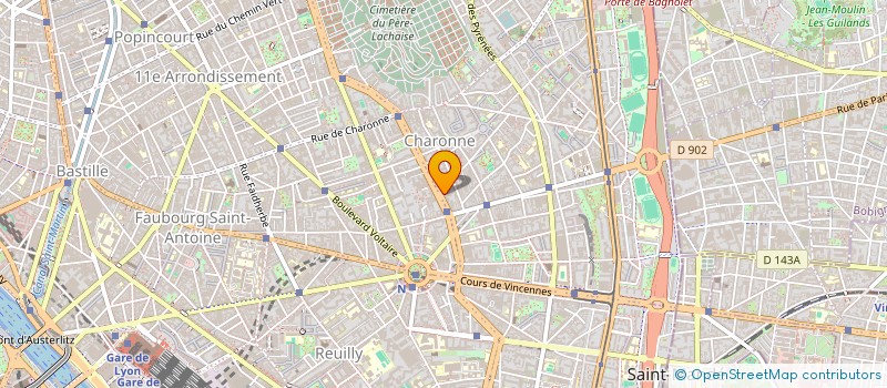 localisation de l'entreprise SYND.COPR. DU 76 RUE DES GRANDS  CHAMPS  PARIS