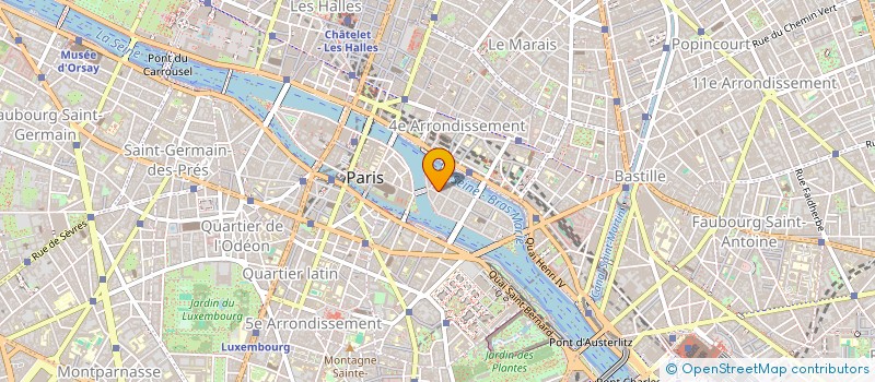 localisation de l'entreprise SYND.COPR. DU 78 RUE SAINT LOUIS EN L IL  PARIS