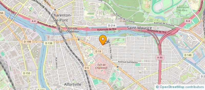 localisation de l'entreprise SYND COPR DU 8-10 R EDMOND NOCARD à MAISONS-ALFORT