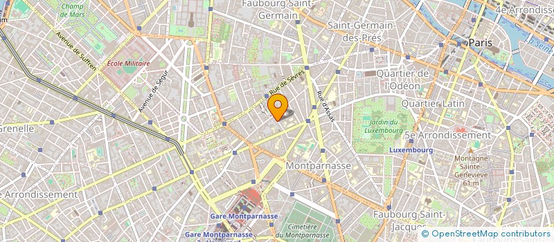 localisation de l'entreprise SYND.COPR. DU 8 10 RUE JEAN     FERRANDI  PARIS