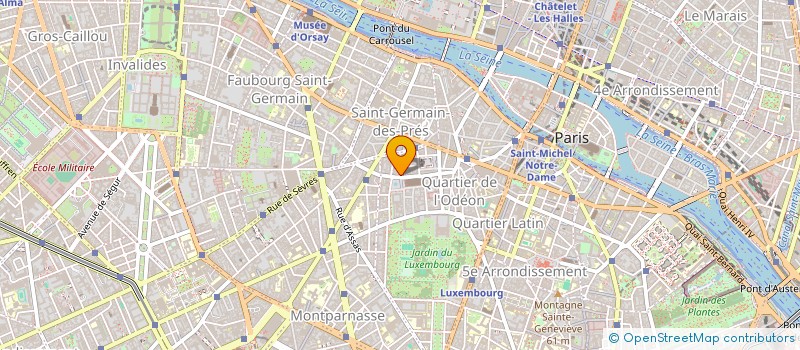localisation de l'entreprise SYND.COPR. DU 8 PL ST SULPICE   75006 PA  PARIS